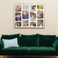 11 foto's personaliseren Modern Chic Elegant Love