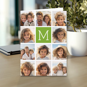 11 Fotosamenstelling - Minimaal raster met tekst Kaart