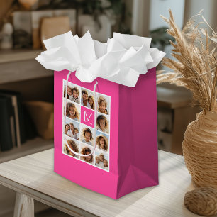 11 Fotosamenstelling - Minimaal raster met tekst Klein Cadeauzakje