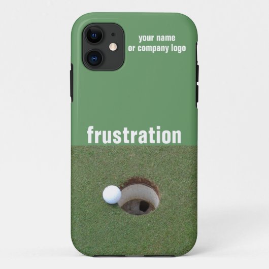11 Golf personnalisé iPhone 5 Coque (Dos)