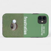 11 Golf personnalisé iPhone 5 Coque (Dos (Horizontal))