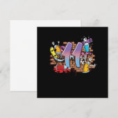 11 Graffiti-spuitverfschilderijen schilders Kaart (Voorkant / Achterkant)