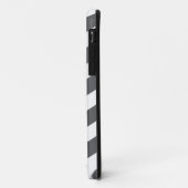 11 Gray Chevron Motif Coque-Mate iPhone 5 Coque (Dos/Gauche)