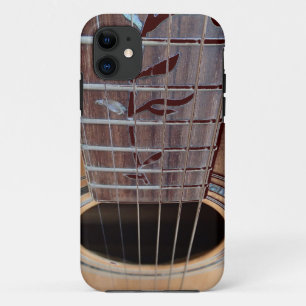 11 Guitare brun foncé iPhone 5 Coque
