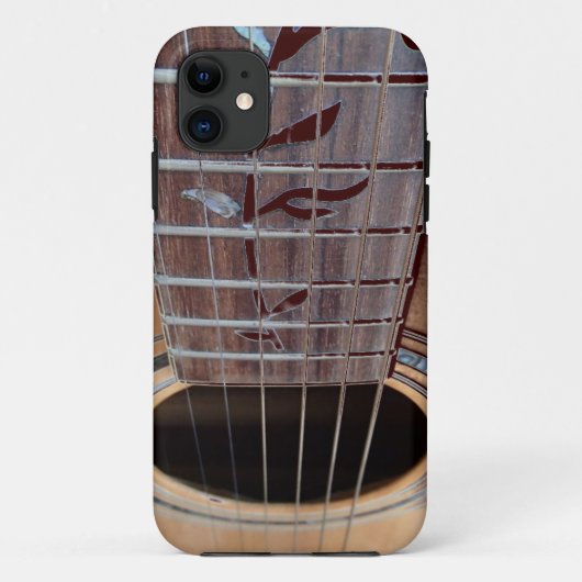 11 Guitare brun foncé iPhone 5 Coque (Dos)