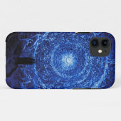 11 Gustave Dore le coque iphone de rose blanc (bleu) (Dos (Horizontal))