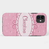 11 Hearts & Love iPhone 5 Mate à peine là™ Coque (Dos (Horizontal))