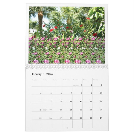 11-inch brede internationale Magic Eye-kalender 20 Kalender (Jan 2026)