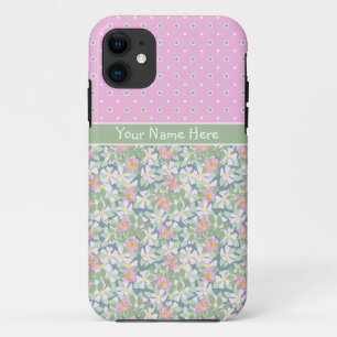 11 iPhone 5/5s Coque-Mate Coque Dogroses et Pois
