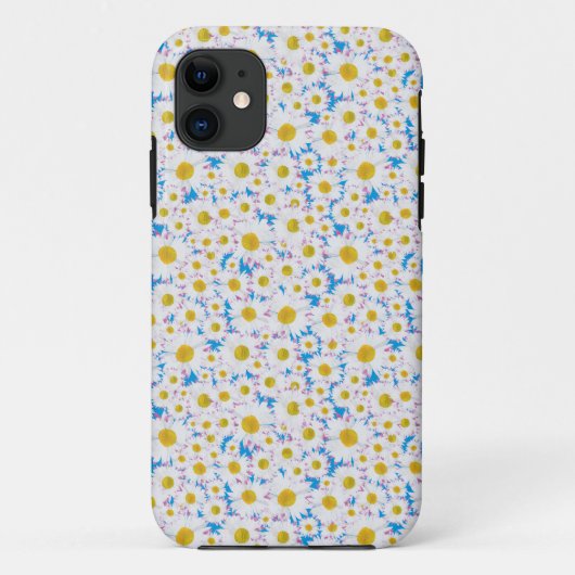 11 iPhone 5/5s Coque-Mate Coque : Maisies blanches su (Dos)