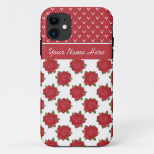 11 iPhone 5 Xtreme Coque à personnaliser : Coeurs, Ro