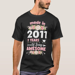 11 Jaar Oud 11e Verjaardag Geboren in 2011 Vrouwen T-shirt