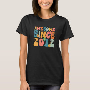 11 jaar oud Geweldige sinds 2012 11e verjaardag me T-shirt