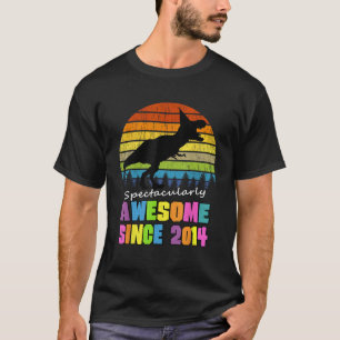 11 jaar oud Geweldige sinds 2014 Dinosaurus 11e Ge T-shirt