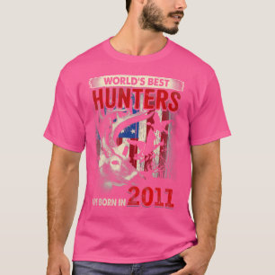 11 Jaar Oude Hertenjager Geboren In 2011 11e Verja T-shirt