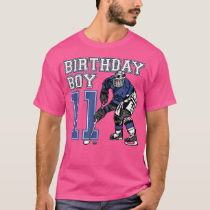 11 jaar oude ijshockey naar de 11e verjaardag t-shirt