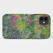 11 Jardin d'iris de Monet au coque iphone de Giverny (Dos (Horizontal))