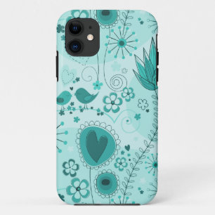 11 Jardin lunaire en Turquoise iPhone 5 Coque