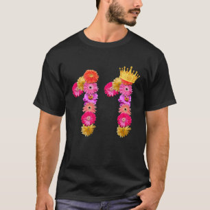 11-jarige meisjes van de geboorte kweken hun 11e. t-shirt