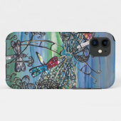 11 La libellule Jewels le coque iphone 2 (Dos (Horizontal))