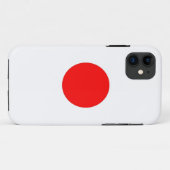 11 Le drapeau japonais sur le Coque iphone (Dos (Horizontal))