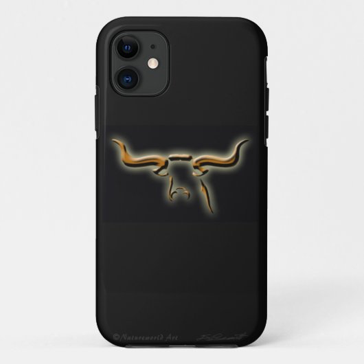 11 Longhorn Simple Tough iPhone 5 Coque (Dos)