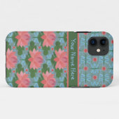 11 Lys d'eau et libellules : iPhone 5/5s Coque (Dos (Horizontal))