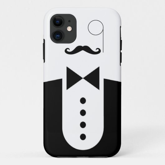 11 M. Fancy iPhone 5 Coque-maté à peine là Coque (Dos)