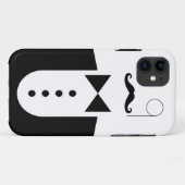 11 M. Fancy iPhone 5 Coque-maté à peine là Coque (Dos (Horizontal))