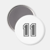 11 MAGNEET (Voorkant / Achterkant)