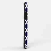 11 Marine Blue Marocain Motif iPhone 5 Coque (Dos/Droite)