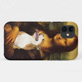 11 Mona Lisa et son coque iphone de chien de Taureau (Dos (Horizontal))