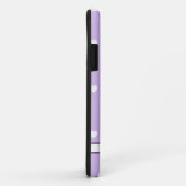 11 Monogrammed Heart iPhone 5 Coque (Dos/Droite)