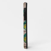 11 Motif Peacock sur iPhone bois Coque 5/5S (Dos/Gauche)