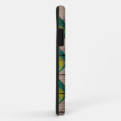 11 Motif Peacock sur iPhone bois Coque 5/5S (Dos/Droite)