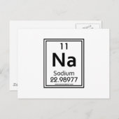 11 Natrium Briefkaart (Voorkant / Achterkant)