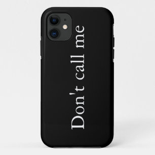 11 Ne m'appelle pas - coque iphone