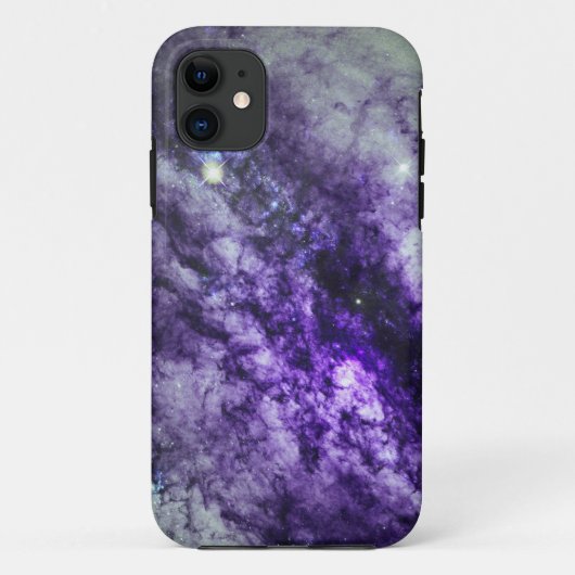 11 Nebula en violet iPhone 5 coque (Dos)