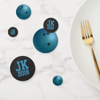 11 of 12 Gepersonaliseerde Bowling Ball Stippen Confetti