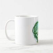 11 onces. Tasse blanche classique de chanson de (Gauche)