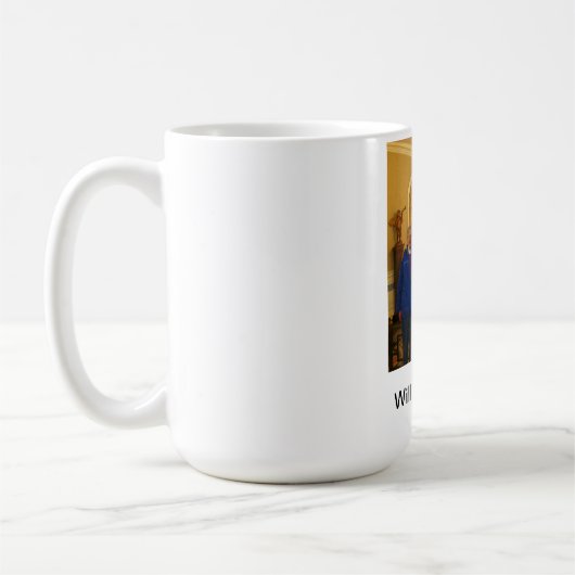 11 onces, tasse de café blanc (Gauche)