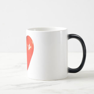 11 onces - Tasse Morphing de "coeur"
