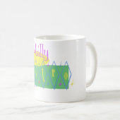 11 onces totalement rétro. Tasse (Devant droit)