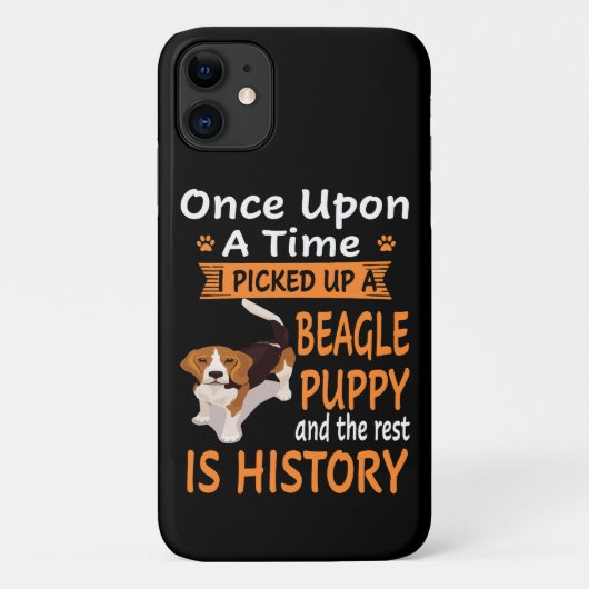 11 One Upon A Time Beagle Puppy Case-Mate iPhone Case (Achterkant)