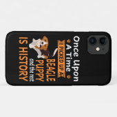 11 One Upon A Time Beagle Puppy Case-Mate iPhone Case (Achterkant (horizontaal))