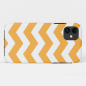 11 Orange Chevron Motif Coque Savvy iPhone 5 Coque (Dos (Horizontal))