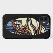 11 Ours polaire IPhone 5 Coque Faune Art Ours Cadeaux (Dos (Horizontal))