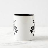 11 oz. basis-uitgifte MWG-mok Tweekleurige Koffiemok (Center)