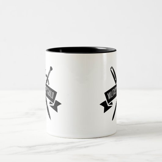 11 oz. basis-uitgifte MWG-mok Tweekleurige Koffiemok (Center)