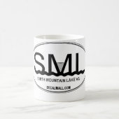 11 oz Ceramic Coffee Mok Smith Mountain Lake VA (Center)